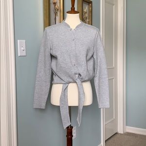 JCrew Bow Sweatshirt
